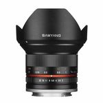 Samyang objektiv 12mm, f2.0 srebrni