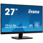 Iiyama ProLite XU2792UHSU-B1 monitor, IPS, 27", 16:9, 3840x2160, HDMI, DVI, Display port, USB