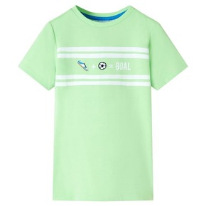 VidaXL Dječja majica neonskozelena 92