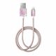 Kabel - Lightning to USB (1,00m) - Pilion Pink Marble