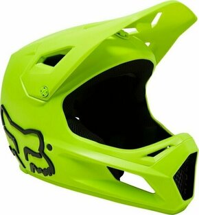 FOX Rampage Helmet Fluo Yellow L Kaciga za bicikl