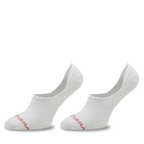 Set od 2 para ženskih niskih čarapa Emporio Armani 292312 4R229 00010 Bianco