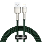 USB kabel za Lightning Baseus Cafule, 2.4A, 1m (zeleni)