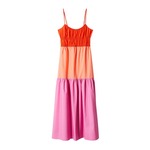 MANGO Ljetna haljina 'TAURO' breskva / tamno narančasta / roza