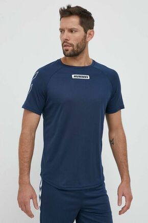 Majica kratkih rukava za trening Hummel Topaz boja: tamno plava