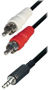Transmedia Cable 2x RCA-plug - 3