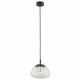 ARGON 4331 | Trini Argon visilice svjetiljka 1x E27 crno, mesing, prozirno