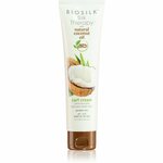 Biosilk Silk Therapy Natural Coconut Oil krema za kosu za valovitu i kovrčavu kosu 148 ml