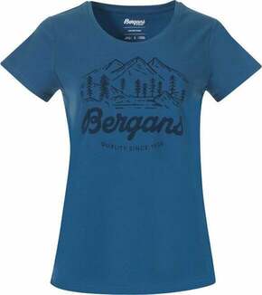 Bergans Classic V2 Tee Women North Sea Blue XS Majica na otvorenom