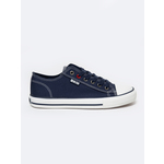 Big Star Woman's Sneakers Shoes 209668-403 Navy Blue plava, siva
