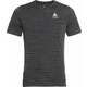 Odlo Zeroweight Engineered Chill-Tec Black Melange S Majica za trčanje s kratkim rukavom