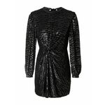 AllSaints Večernja haljina 'JEMIMA' crna / srebro