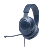 JBL Quantum 100 gaming slušalice, 3.5 mm/bluetooth, bijela/crna/plava, 96dB/mW, mikrofon