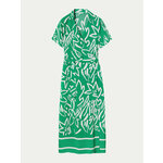 TATUUM Ljetna haljina 'Zerwi' zelena / prljavo bijela
