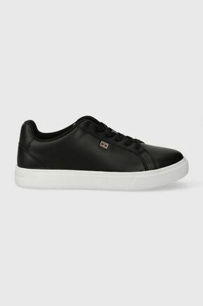Tenisice Tommy Hilfiger Essential Court Sneaker FW0FW07686 Black BDS