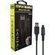 MM Data kabel micro USB KEVLAR BLACK 2.4A QC 1m