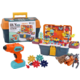 Lean toys igračka 3D građevinske puzzle kocke u DIY kutiji i Bušilica za rastavljanje