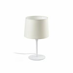 FARO 64316-01 | Conga Faro stolna svjetiljka 36cm 1x E27 bijelo, bijelo