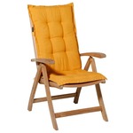 Madison jastuk za stolicu visokog naslona Panama 123x50 cm zlatni sjaj