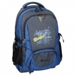 Spirit: Crew plava-siva zaobljena školska torba
