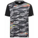 Majica za dječake Head Slider T-Shirt B - black/grey/red