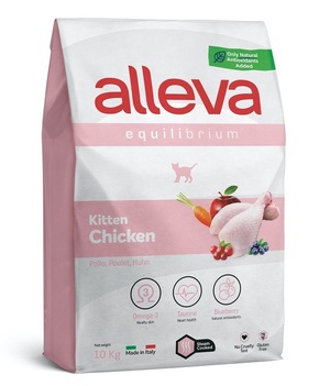 Alleva Equilibrium Kitten - piletina 10 kg