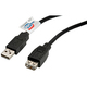 STANDARD USB2.0 kabel TIP A-A M/F, 1.8m, bež (produžni); Brand: STANDARD; Model: ; PartNo: 7611990157389; S3112 - Colour: Beige - Length: 1.8 m - Transfer quality: USB 2.0 Hi- Speed 480 Mbit/s - side 1 connector: Type A Male - side 2 connector:...