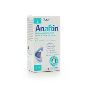 Anaftin oralni sprej 15 ml