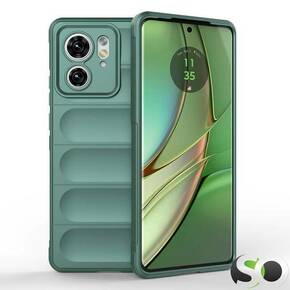 Silikonska Wave maskica za Motorola Edge 40 Zelena