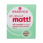 Essence All About Matt! Oil Control Paper papiri za matiranje lica 50 kom