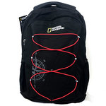 St.Right: National Georgraphic crveno-crna školska torba, ruksak