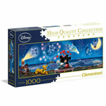 Mickey &amp; Minnie Mouse panorama puzzle 1000kom - Clementoni