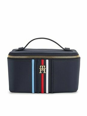 Neseser Tommy Hilfiger Poppy Vanity Case Corp AW0AW16017 Space Blue DW6