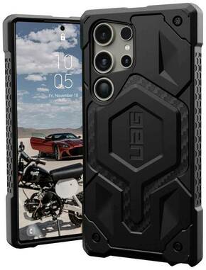 Urban Armor Gear Monarch stražnji poklopac za mobilni telefon Samsung Galaxy S24 Ultra karbon crna boja