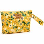 T-tomi Small Baggie Mustard flowers