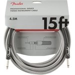 Fender Professional Cable 4,5m Tweed White