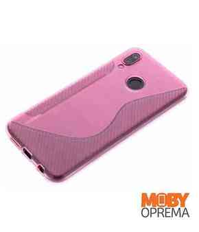 Huawei P20 lite roza silikonska maska