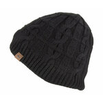 KAPA SEALSKINZ WP COLD WEATHER CABLE KNIT BEANIE BLACK