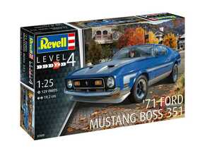 Revell 07699 71 Mustang Boss 351 model automobila za sastavljanje 1:25