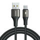 Kabel Light-Speed ​​USB na USB-C SA25-AC3 / 3A / 1,2 m (crni)