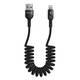 USB na Lightning kabel, Mcdodo CA-6410, opruga, 1,8 m (crna)