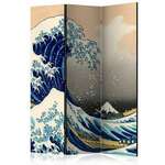 Paravan u 3 dijela - The Great Wave off Kanagawa [Room Dividers] 135x172