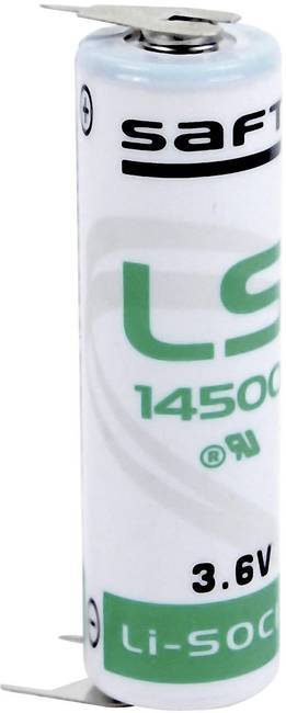 Saft LS 14500 3PFRP specijalne baterije mignon (AA) u-lemni pin litijev 3.6 V 2600 mAh 1 St.
