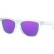Oakley Frogskins 9013H755 Polished Clear/Prizm Violet M Lifestyle naočale