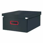 Siva kutija za pohranu Leitz Cozy Click &amp; Store, dužine 48 cm