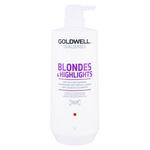 Goldwell Dualsenses Blondes Highlights šampon za plavu kosu i kosu s pramenovima 1000 ml za žene