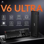 Tipkovnica KEYCHRON V6 Ultra, mehanička, bežična, USB, UK layout, crna V6U-D1-UK