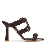 Natikače Elisabetta Franchi SA-44L-62E2-V620 Tamno smeđa