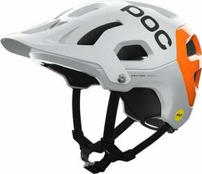 POC Tectal Race MIPS NFC Hydrogen White/Fluorescent Orange 55-58 Kaciga za bicikl