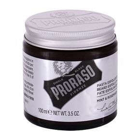 PRORASO Mint &amp; Rosemary Beard Exfoliating Paste piling za sve vrste kože 100 ml